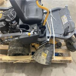 Houston Location - AS-IS Outdoor Power Equipment CUB CADET ZT1 42IP SIT DOWN MOWER