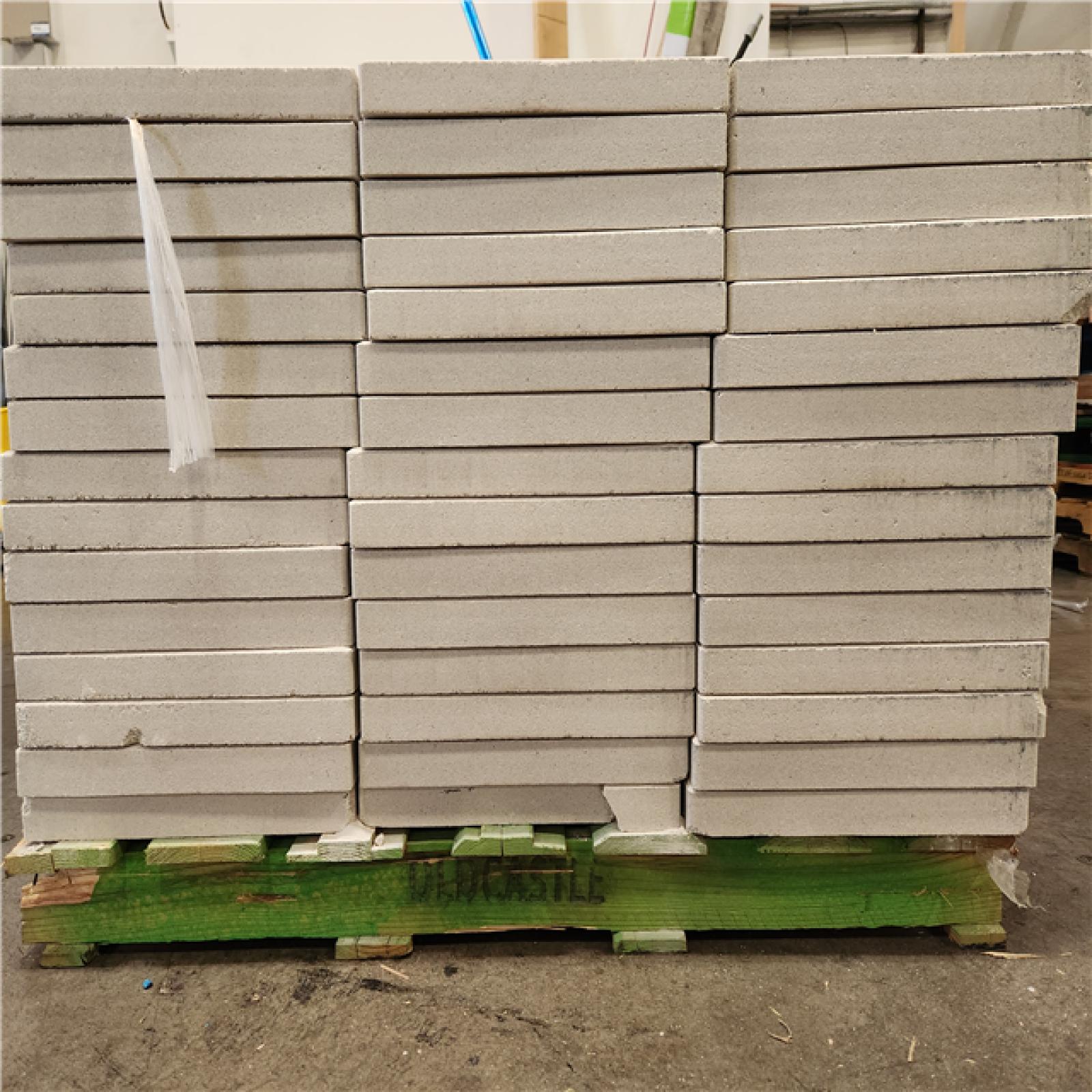 Phoenix AS-IS Oldcastle 15.75 in. x 15.75 in. x 1.75 in. White Concrete Step Stone (90- Piece Pallet)