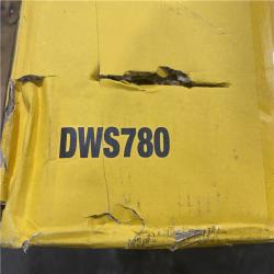 As-Is- DEWALT 15 Amp Corded 12 in. Double Bevel Sliding Compound Miter Saw