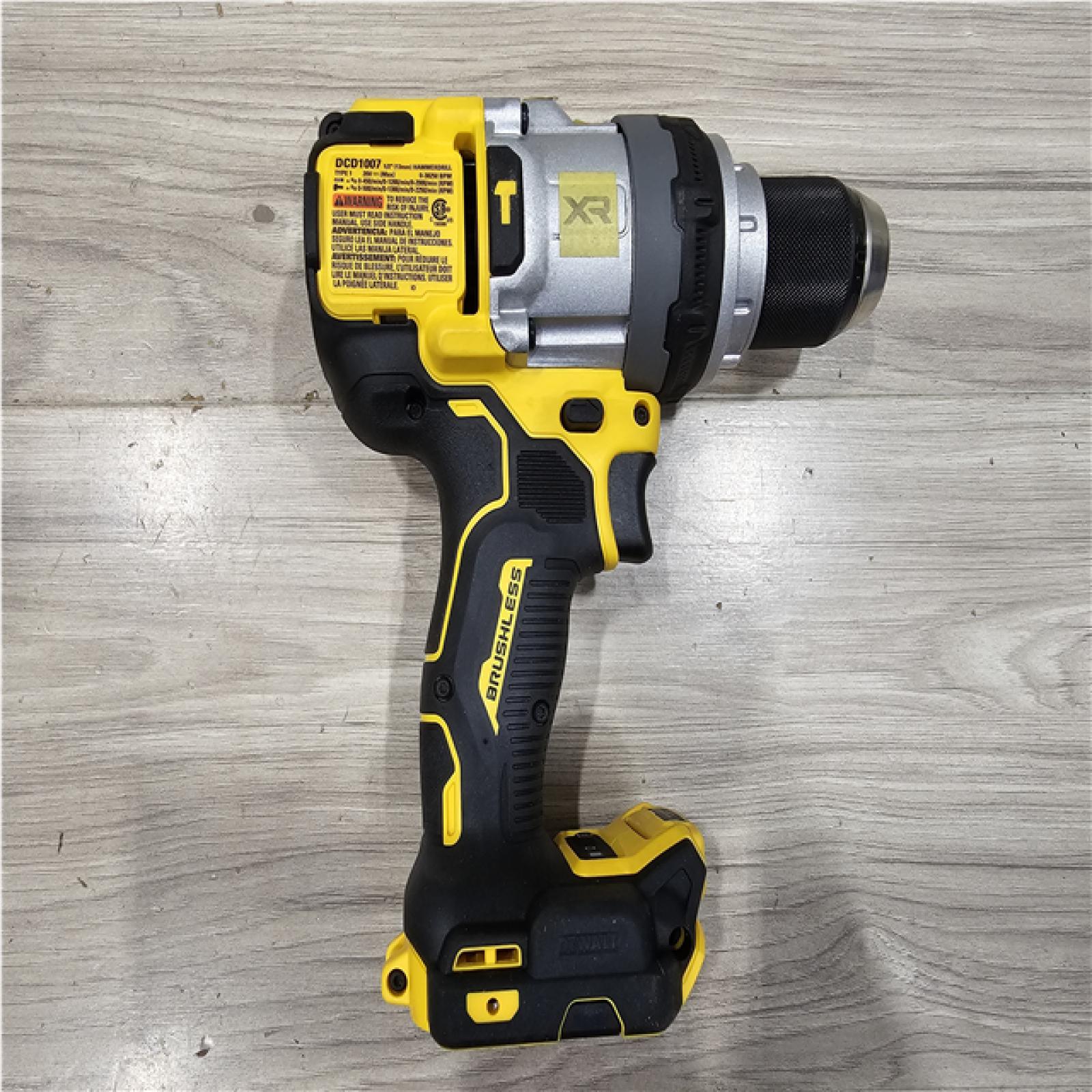 AS-IS DEWALT 20V MAX Brushless Cordless 1/2 3-Speed Hammer Drill (Tool-Only)