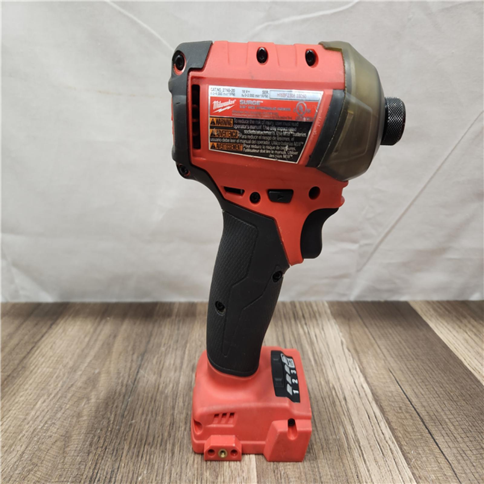 AS-IS- Milwaukee - M18 Fuel Surge 18V Cordless Drill/Driver (Tool-Only)