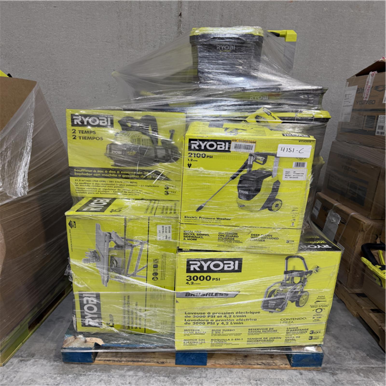 Atlanta Location AS-IS Tools Partial Truckload (6 Pallets) 4151-C