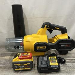 AS-IS DEWALT FLEXVOLT 60V MAX 125 MPH 600 CFM Brushless Cordless Battery Powered Blower Kit