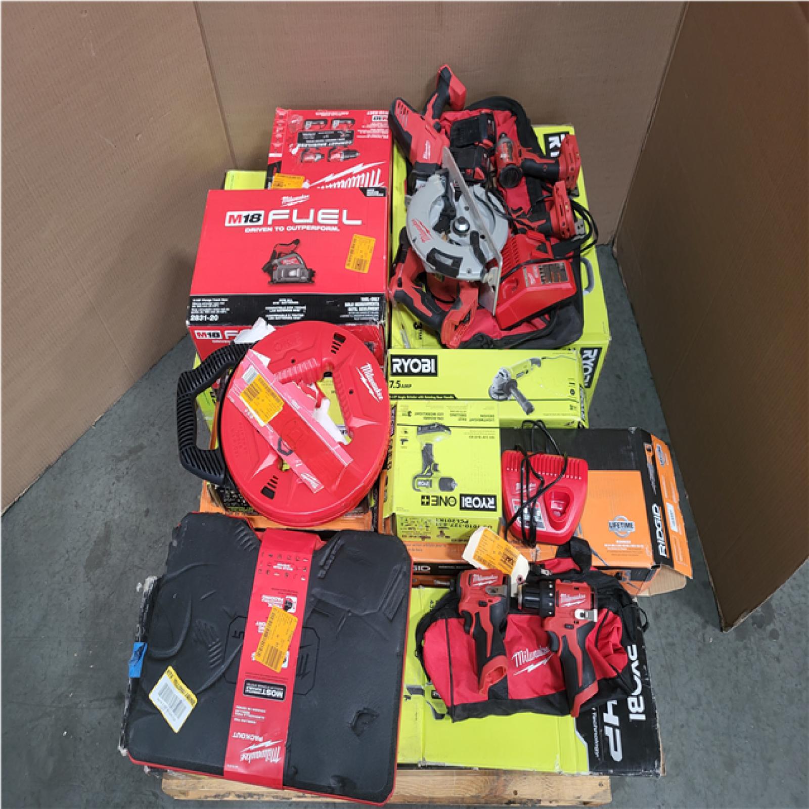 CALIFORNIA AS-IS TOOL PALLET