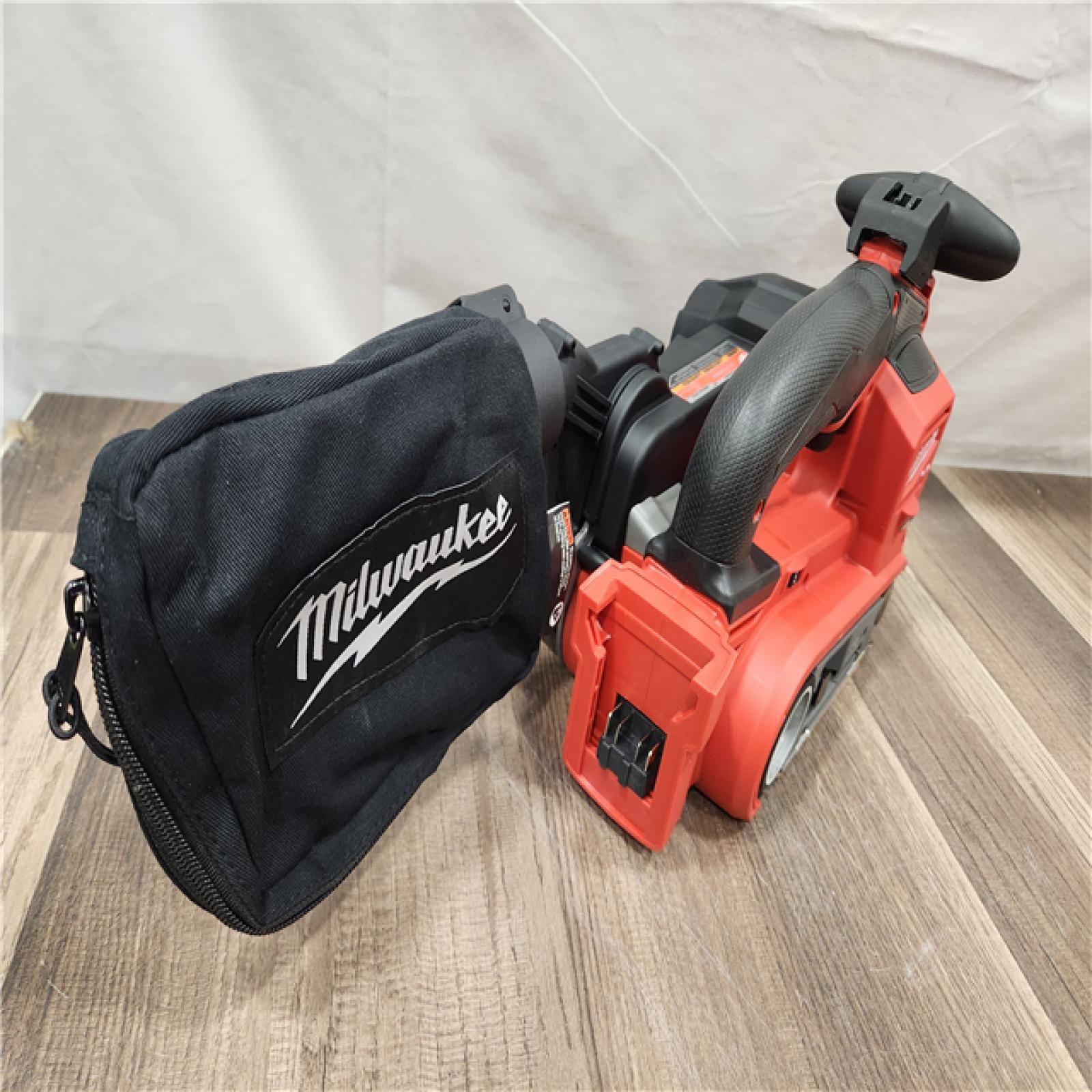 AS-IS- Milwaukee M18 FUEL 18-Volt Lithium-Ion Cordless Belt Sander (Tool-Only)