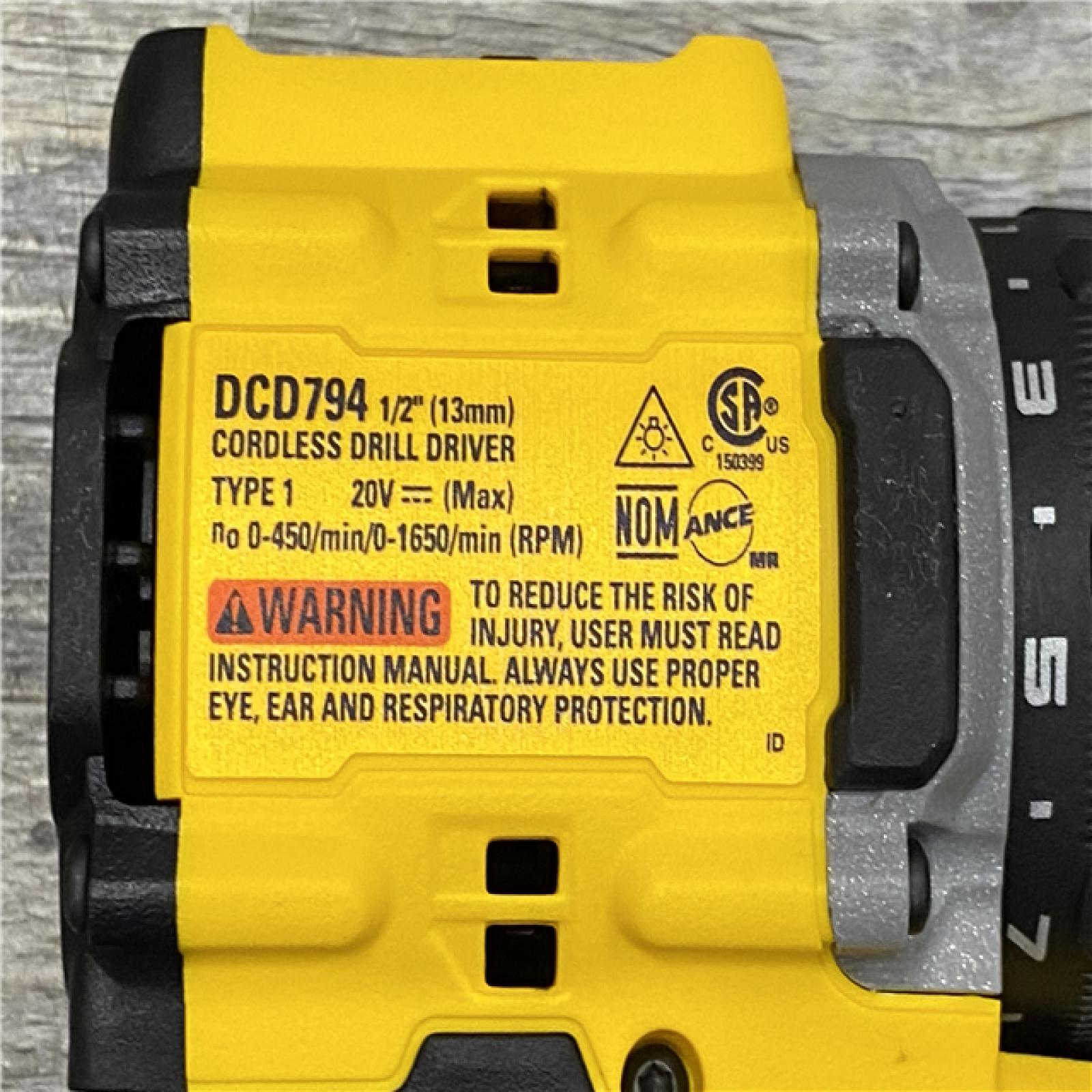 AS-IS DEWALT ATOMIC 20-Volt MAX Brushless Cordless 1/2 in. Drill Driver (Tool-Only)