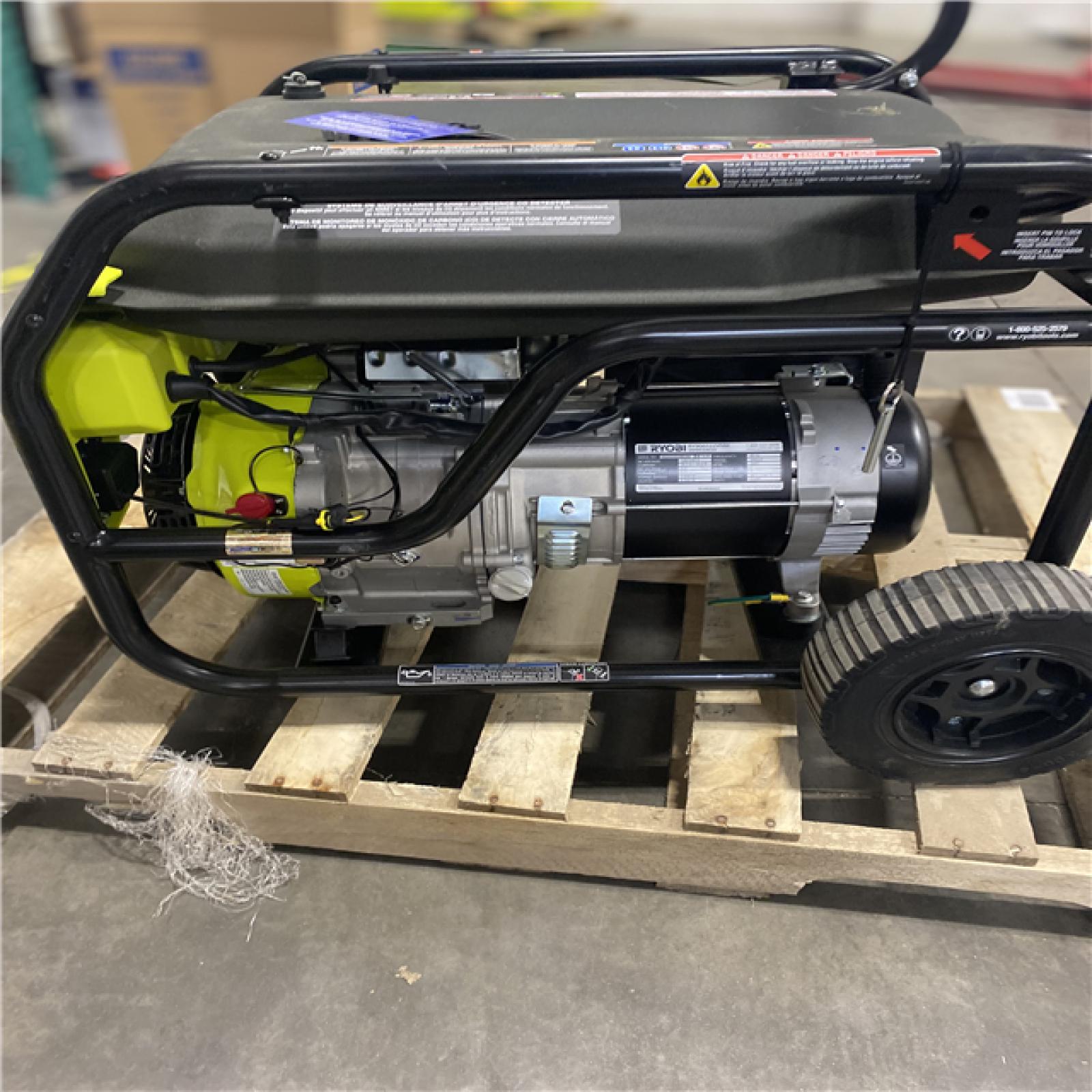 Dallas Location - As-Is RYOBI 6800-Watt Portable Generator