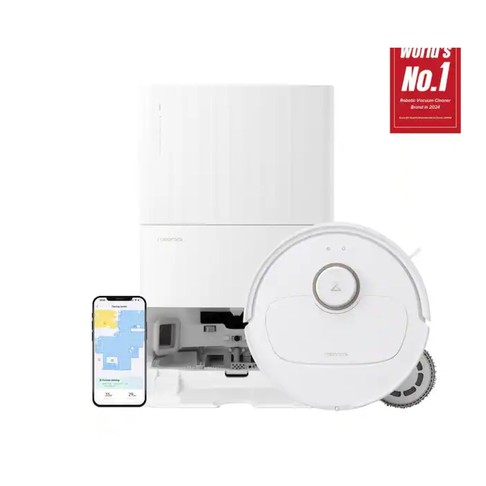 NEW! - Roborock Qrevo Pro 13. 4in Robotic Vacuum  with Lidar Smart Navigation  FlexiArm Edge Mopping