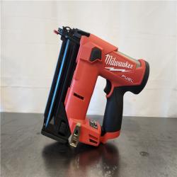 AS-IS- M12 FUEL 12-Volt Lithium-Ion Brushless Cordless 18-Guage Compact Brad Nailer (Tool Only)