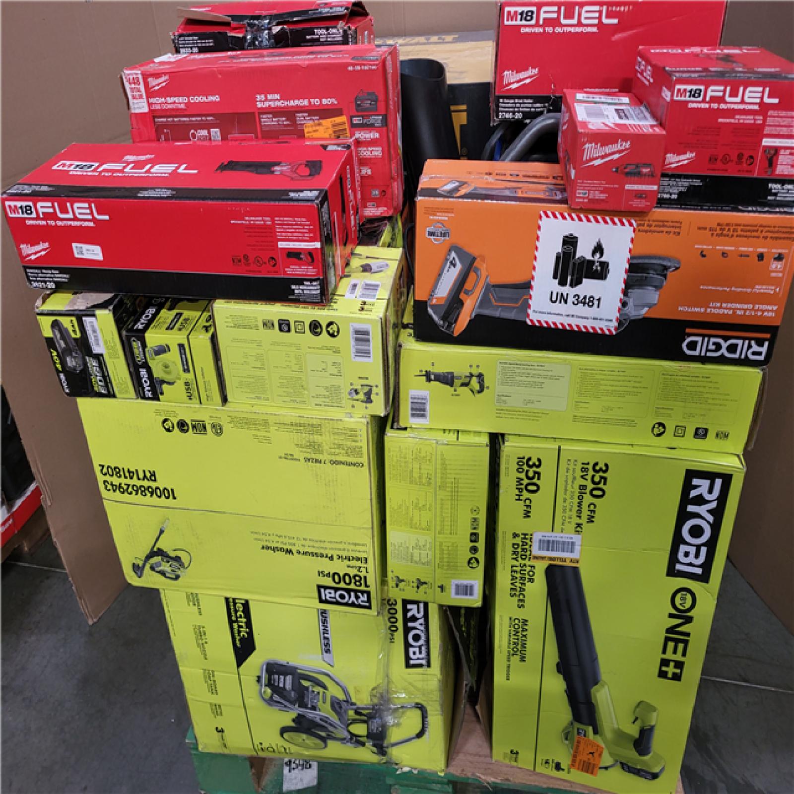 CALIFORNIA AS-IS TOOL PALLET