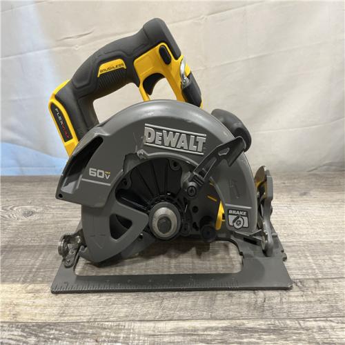 AS-IS DEWALT FLEXVOLT 60V MAX Cordless Brushless 7-1/4 in. Circular Saw with Brake (Tool Only)