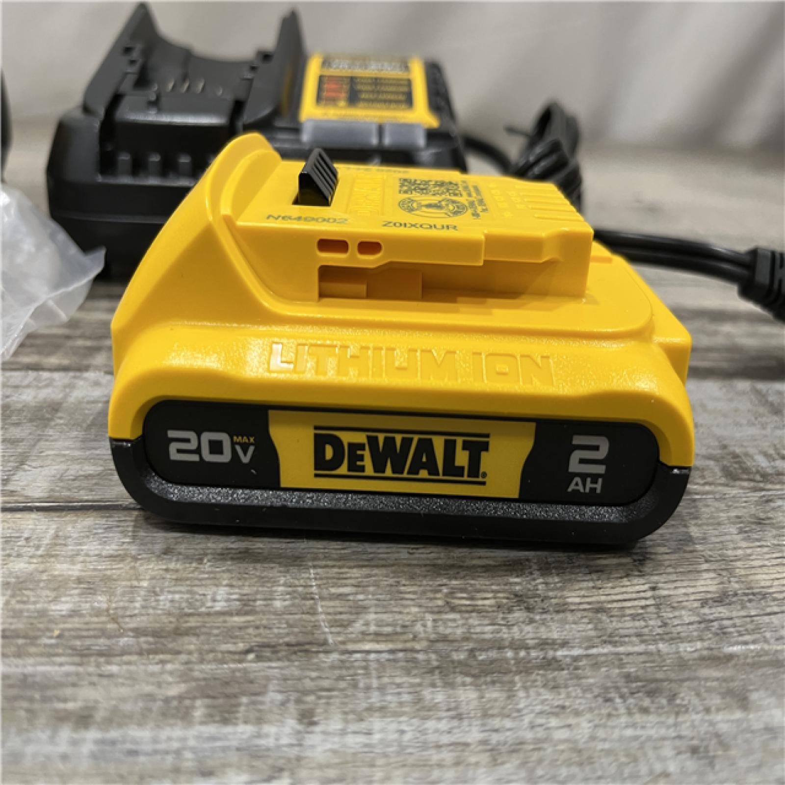 AS-IS DEWALT Atomic 20V Lithium-Ion Cordless Compact 1/2 in. Drill/Driver Kit