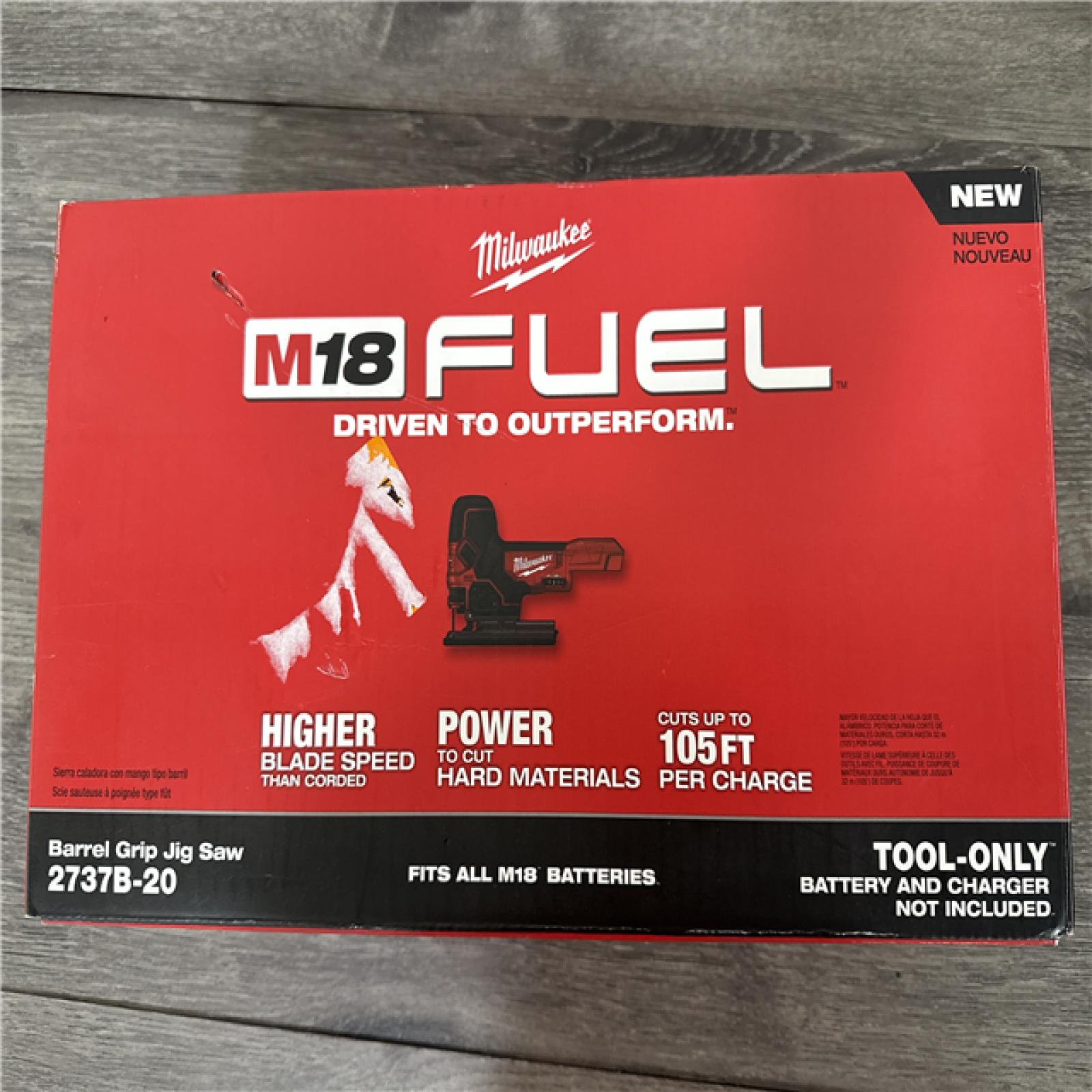 California NEW Milwaukee Barrel Grip Jig Saw (Tool Only)