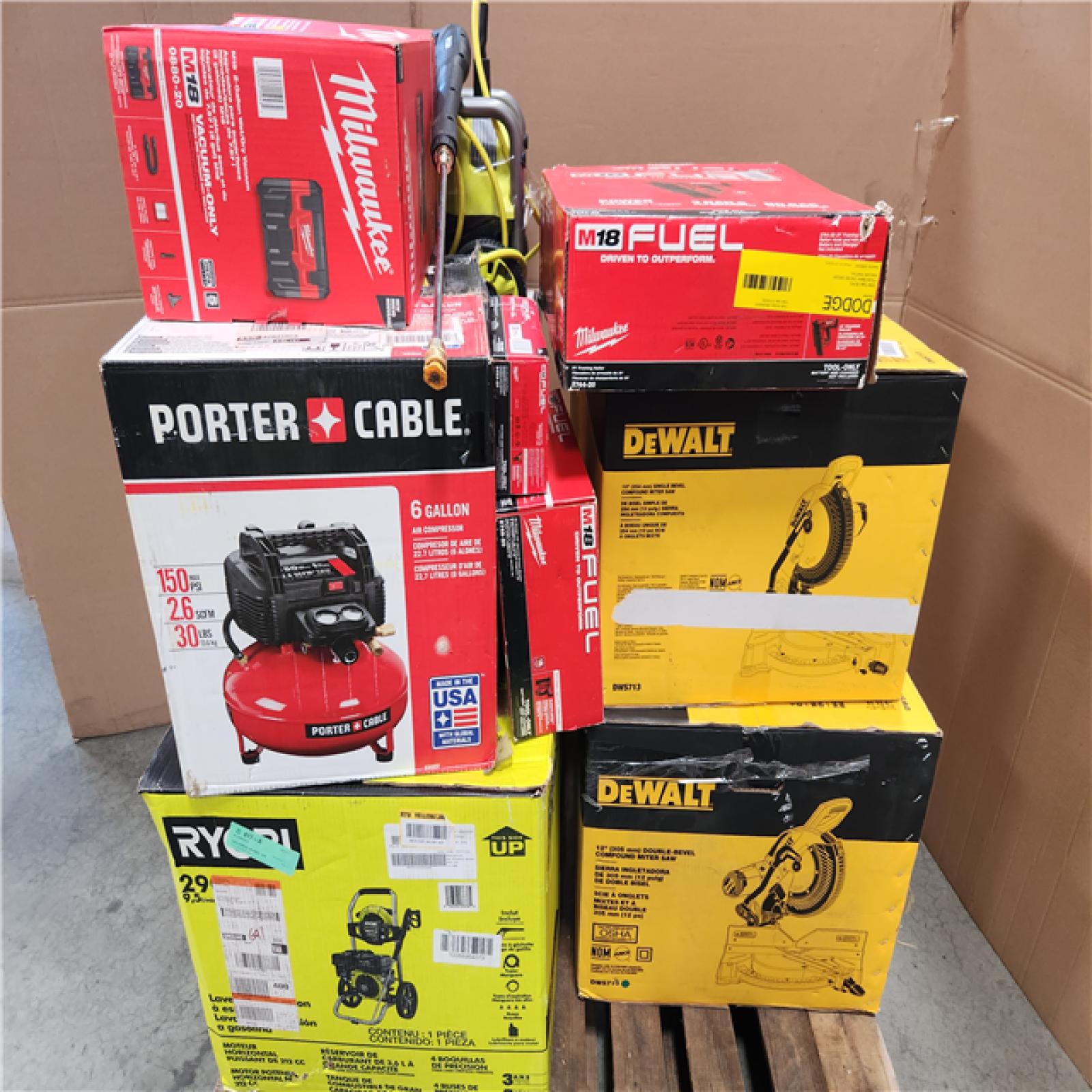 CALIFORNIA AS-IS TOOL PALLET