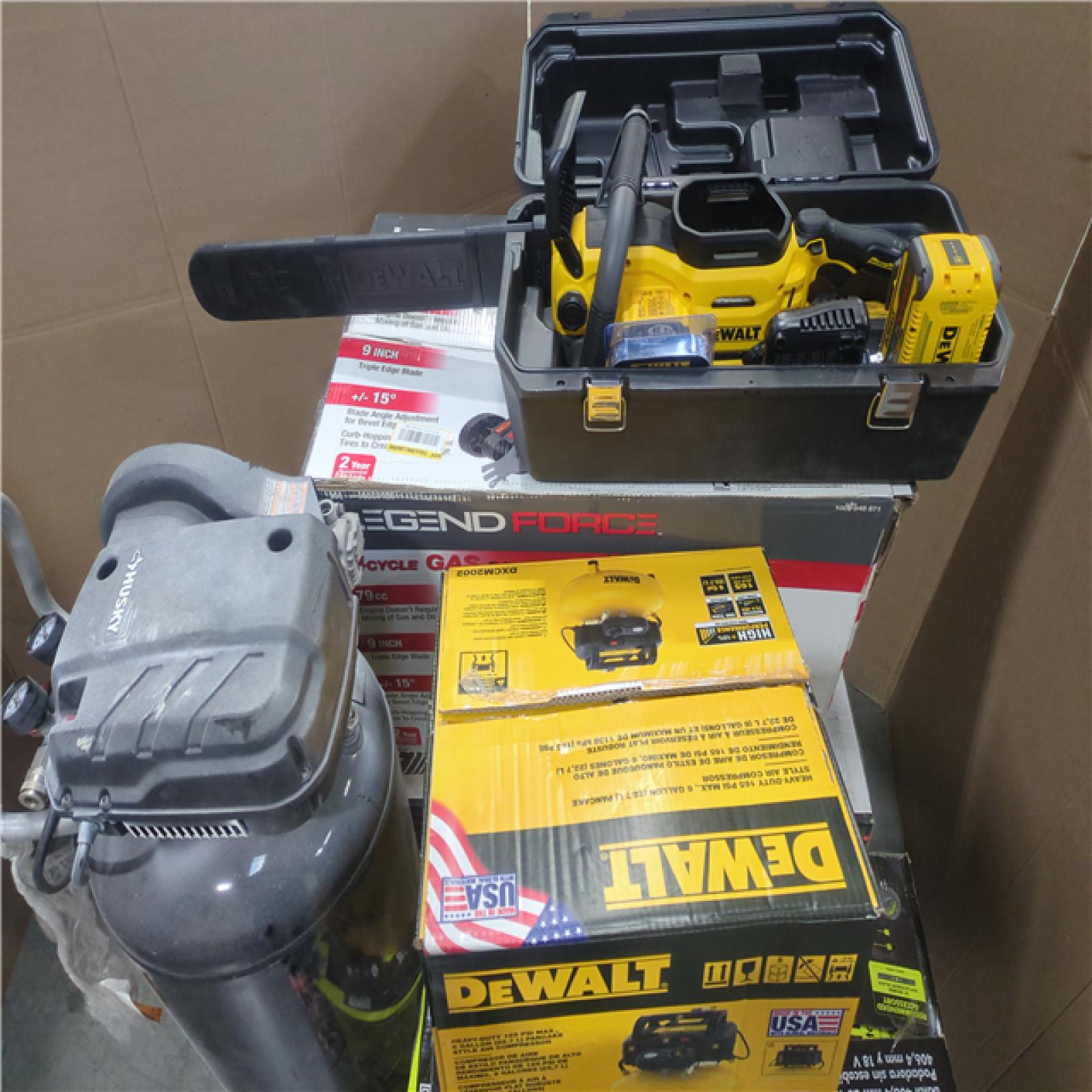 CALIFORNIA AS-IS OUTDOOR POWER EQUIPMENT