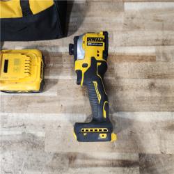 HOUSTON LOCATION - AS - IS DEWALT ATOMIC 20V MAX Lithium-Ion Cordless 1/4 in. Brushless Impact Driver Kit