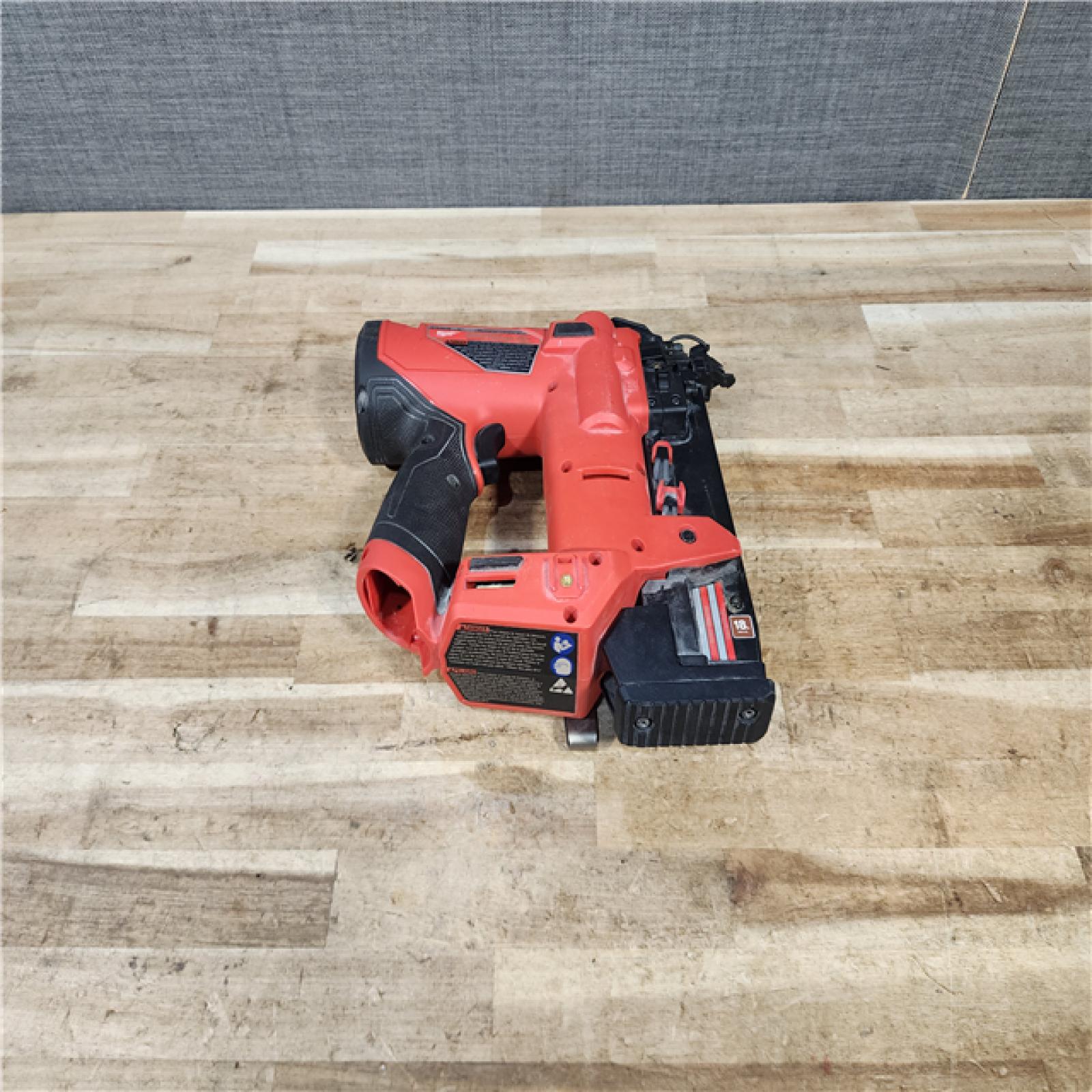 HOUSTON LOCATION - AS - IS Milwaukee FUEL 12-Volt Lithium-Ion Brushless Cordless 18-Gauge 1-1/2 in. Compact Brad Nailer (Tool Only)