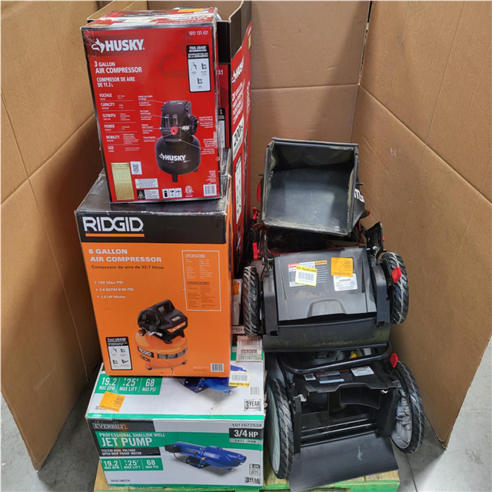 CALIFORNIA AS-IS OUTDOOR POWER EQUIPMENT