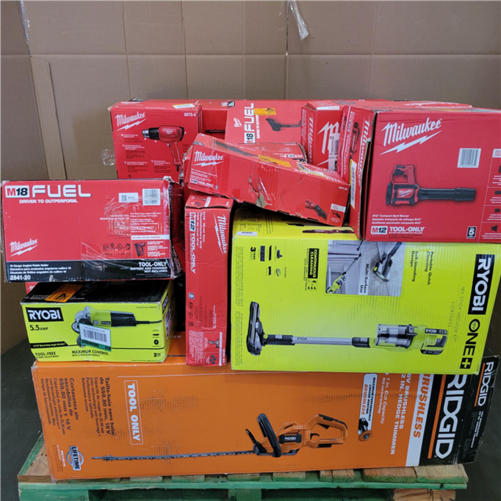 CALIFORNIA AS-IS TOOL PALLET