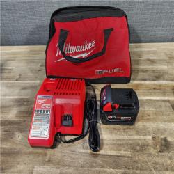 HOUSTON - LOCATION - AS-IS Milwaukee M18 FUEL 18-Volt Lithium-Ion Brushless Cordless 1/2 in. Impact Wrench W/ One 5.0Ah Battery