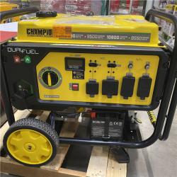 Dallas Location - As-Is Champion Power Equipment 12 000/9 500-Watt Gasoline Portable Generator