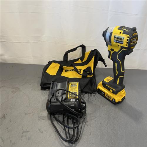AS-IS - DEWALT ATOMIC 20V MAX* Brushless Cordless Compact 1/4 in. Impact Driver Kit