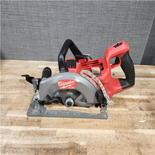 HOUSTON LOCATION - AS - IS Milwaukee FUEL 18V Lithium-Ion Cordless 7-1/4 in. Rear Handle Circular Saw (Tool-Only)