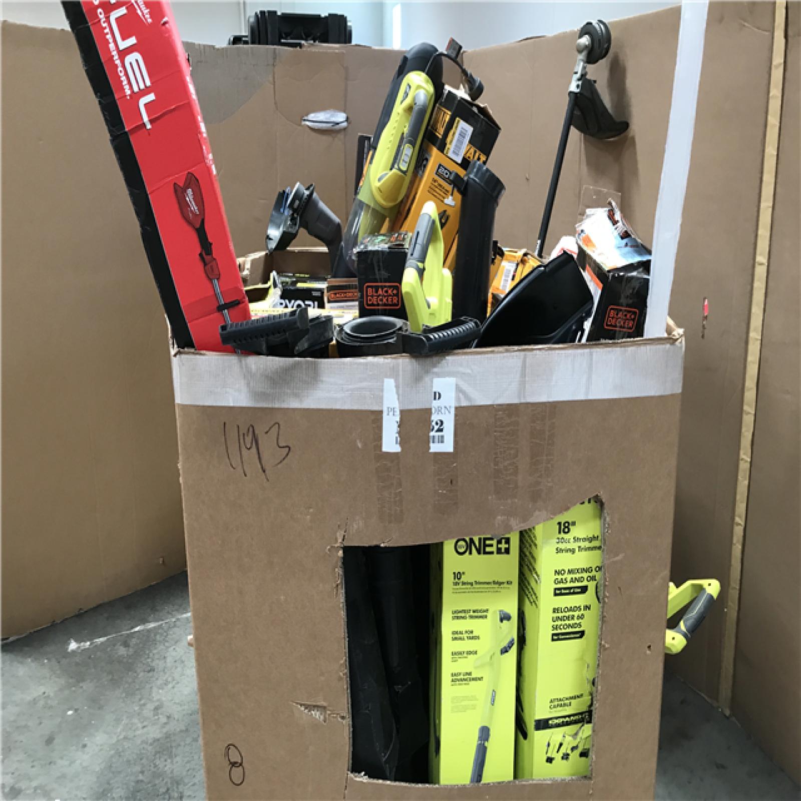 CALIFORNIA AS-IS TOOL PALLET