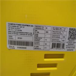 CALIFORNIA AS-IS CHAMPION PORTABLE POWER GENERATOR
