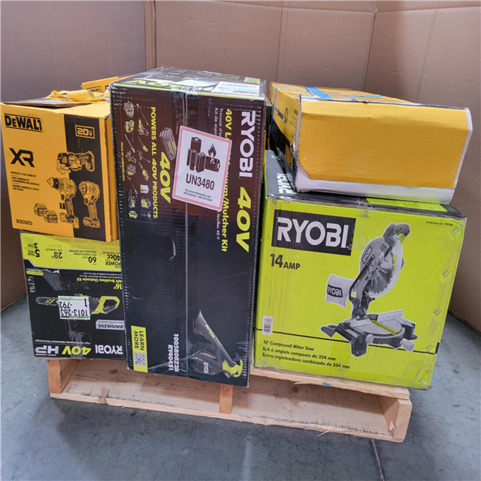 CALIFORNIA AS-IS TOOL PALLET