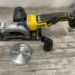AS-IS DEWALT ATOMIC 20V MAX Cordless Brushless 4-1/2 in. Circular Saw (Tool Only)