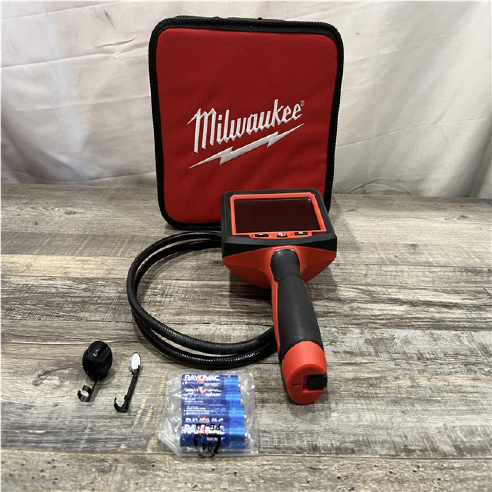 AS-IS Milwaukee M- Spector 4 ft. Inspection Sewer Camera Scope