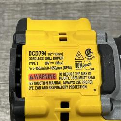 AS-IS DEWALT Atomic 20V Lithium-Ion Cordless Compact 1/2 in. Drill/Driver Kit