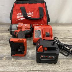 AS-IS Milwaukee FUEL 18V Lithium-Ion Brushless Cordless 1/2 in. Impact Wrench w/Friction Ring Kit