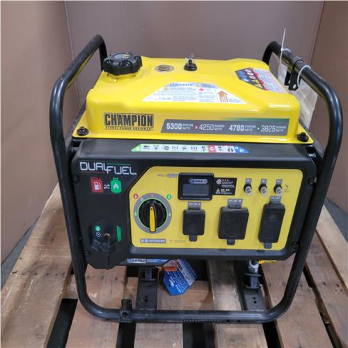 CALIFORNIA AS-IS CHAMPION PORTABLE GENERATOR
