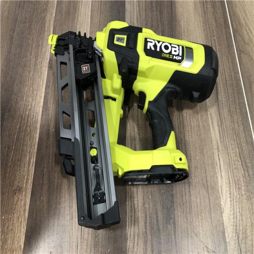 AS-IS RYOBI ONE+ HP 18V Brushless Cordless AirStrike 21° Framing Nailer (Tool Only)
