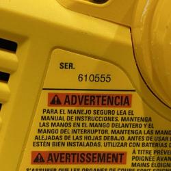 AS-IS DEWALT 20V MAX XR Cordless Brushless 3-1/4 in. Planer (Tool Only)