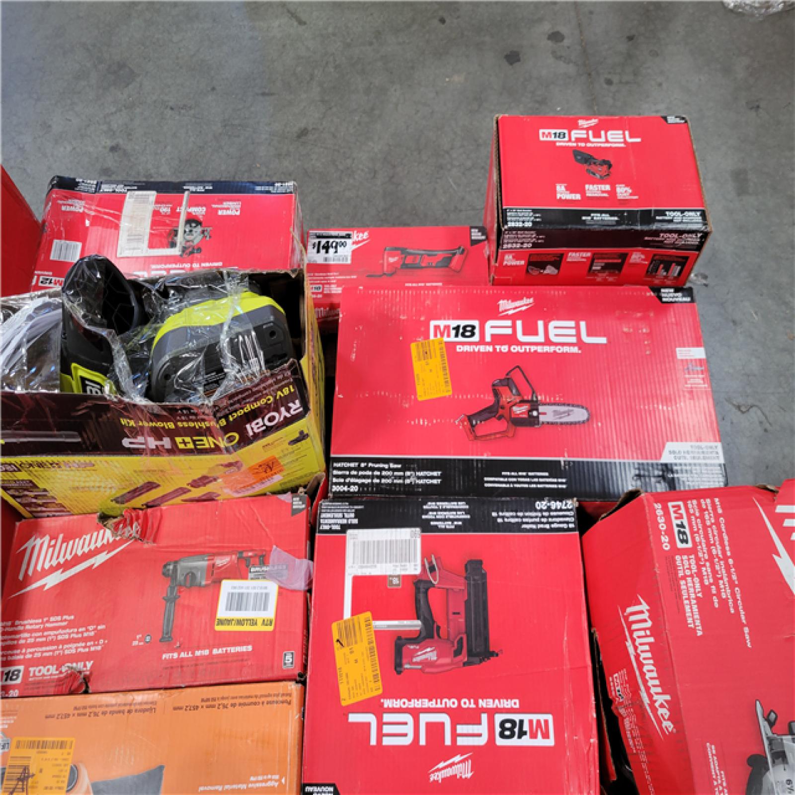 CALIFORNIA AS-IS TOOL PALLET