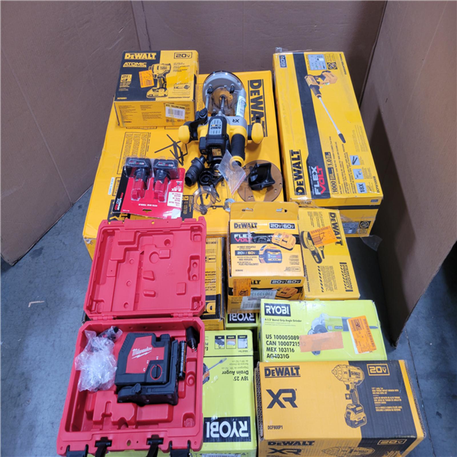 CALIFORNIA AS-IS TOOL PALLET