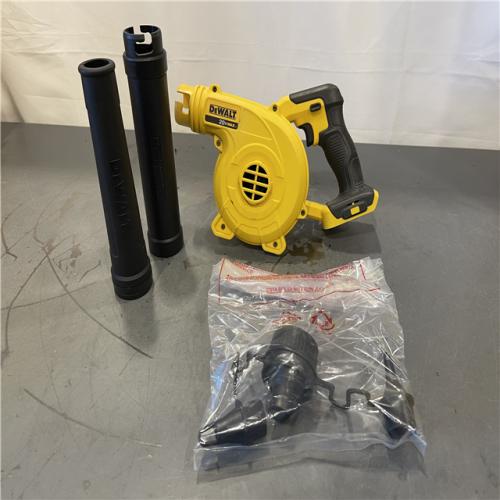 AS-IS - DEWALT 20V MAX Cordless Compact Jobsite Blower 135 MPH 100 CFM