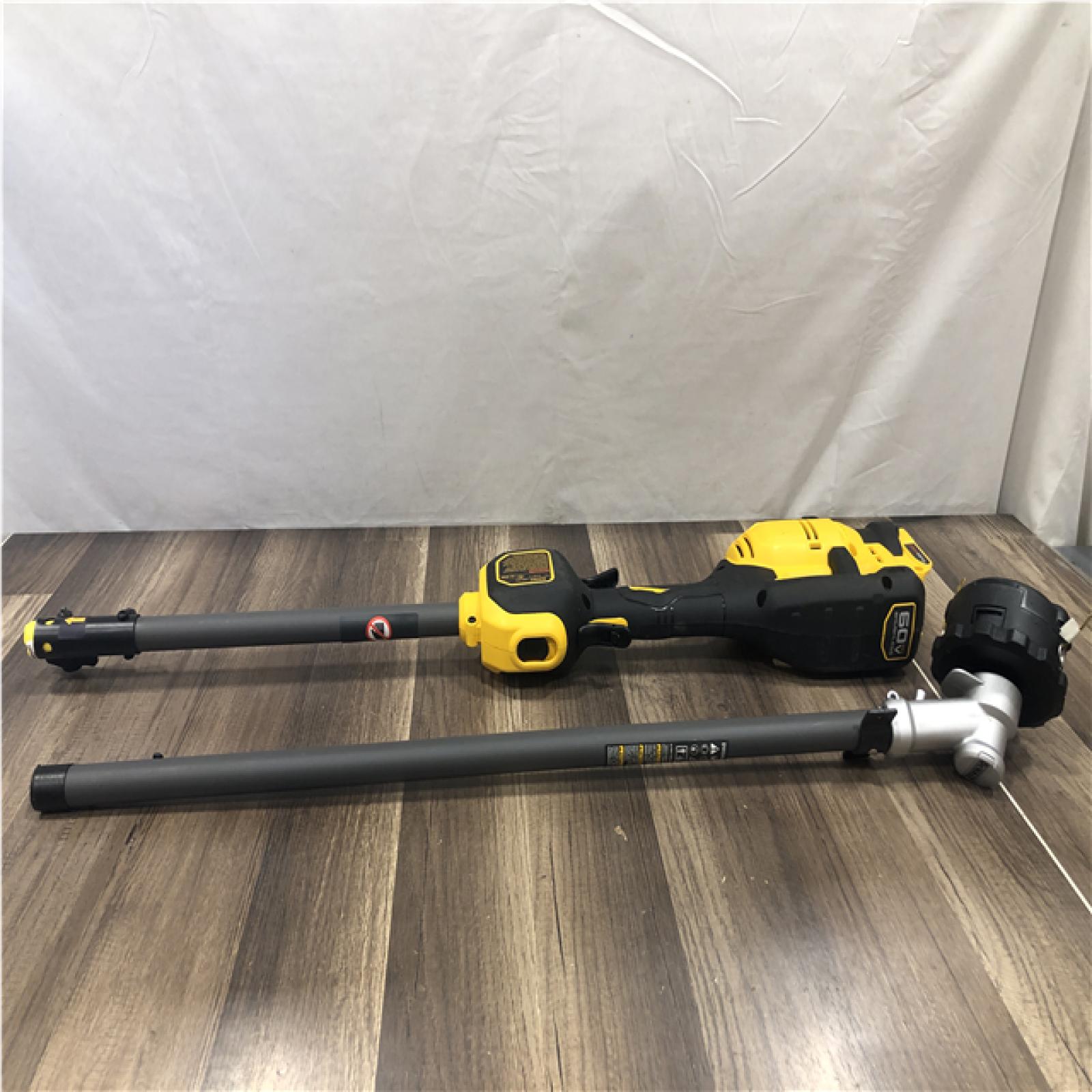 AS-IS DEWALT FLEXVOLT 60V MAX 17 in. Cordless Battery Powered Attachment Capable Trimmer Kit