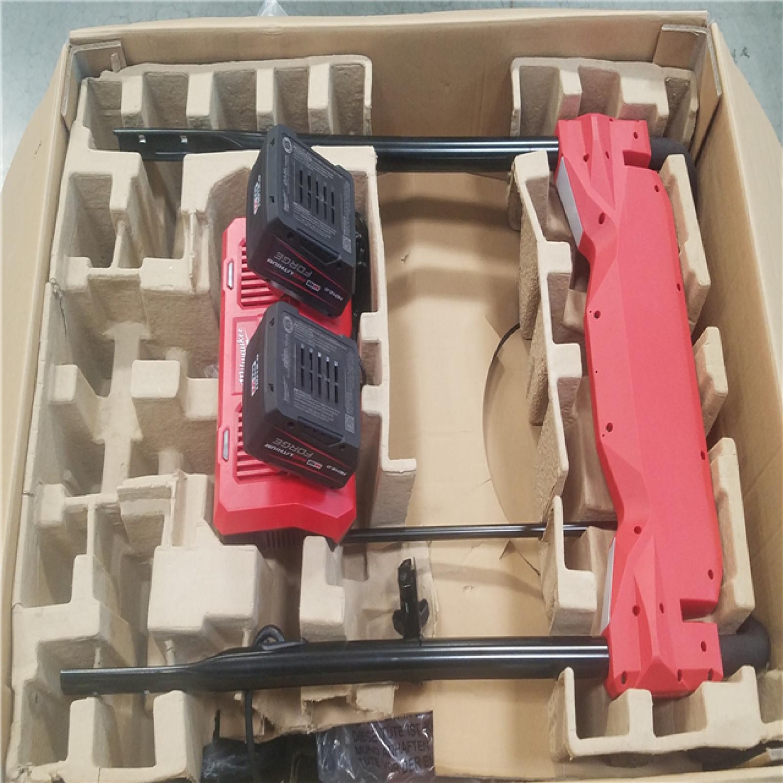 CALIFORNIA NEW MILWAUKEE 21AUGER PR0PELLED DUAL BATTERY SINGLE STAGE SNOW BLOWER KIT