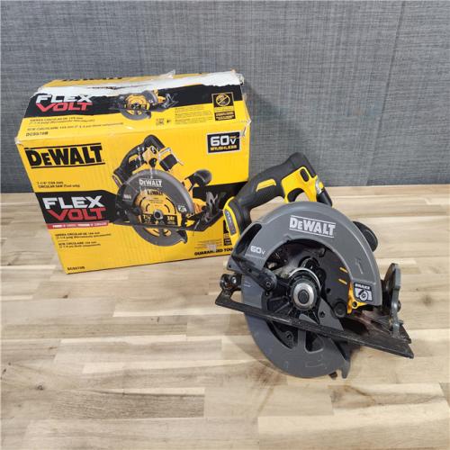 HOUSTON LOCATION - AS-IS DeWALT Flexvolt Max 7-1/4 60V Brushless Circular Saw DCS578B (Bare Tool)