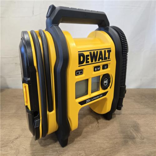 AS-IS DEWALT 20V MAX Cordless Electric Portable Inflator (Tool Only)