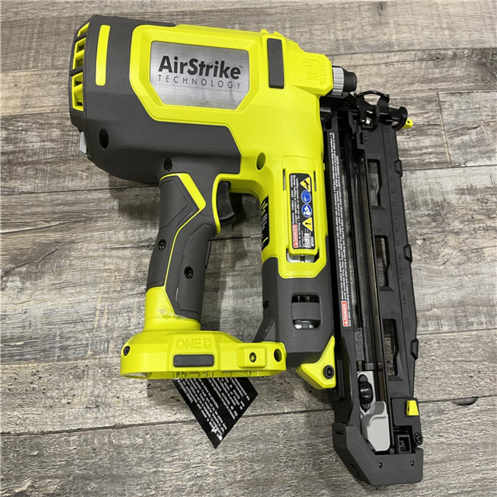AS-IS RYOBI ONE+ 18V AirStrike 16-Gauge Cordless Finish Nailer (Tool Only)