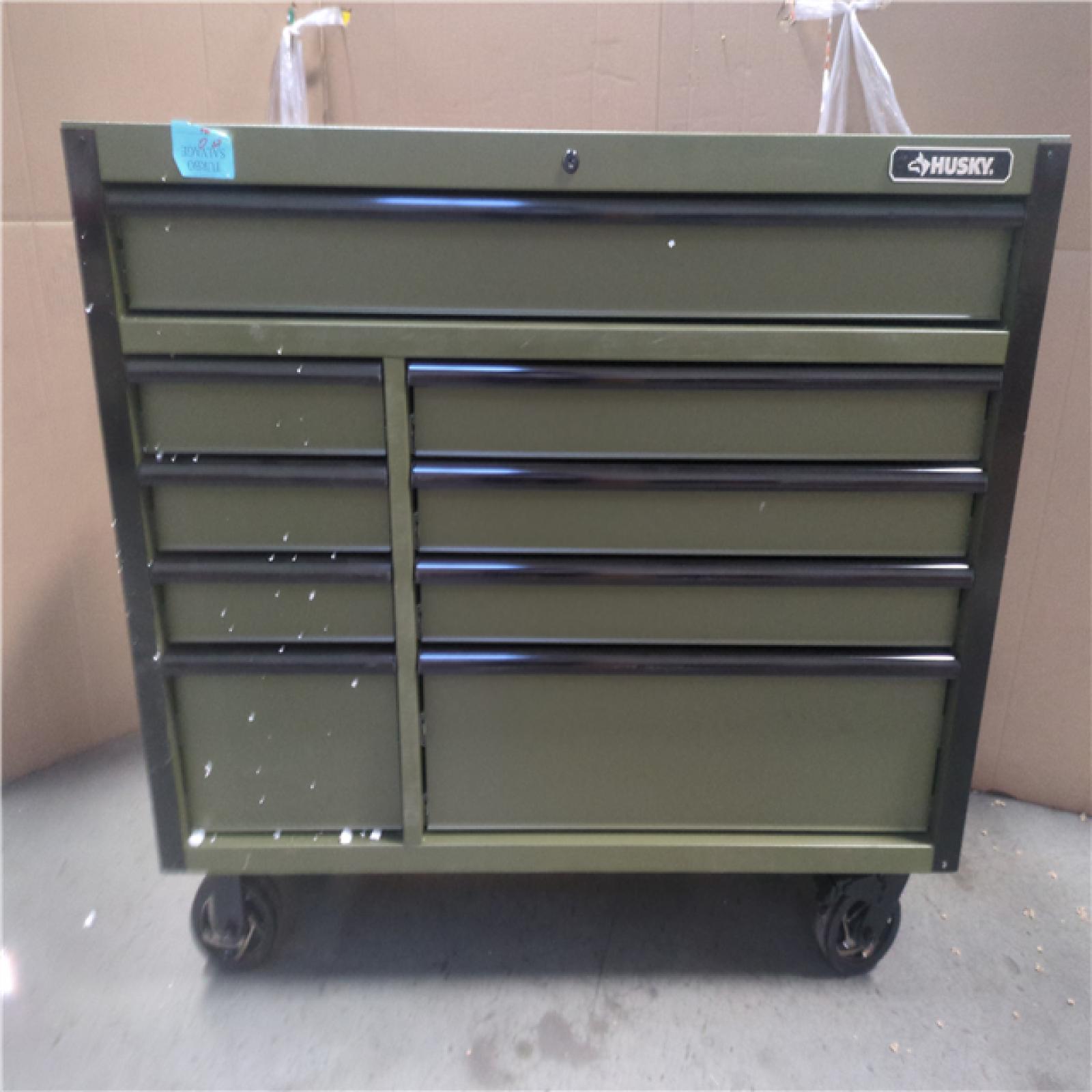 CALIFORNIA AS-IS HUSKY 51.7 W * 20 D 15-Drawer Tool Chest  No Key