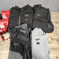 HOUSTON LOCATION - AS-IS MILWAUKEE 4 HEATED CLOTHING COMBO KIT