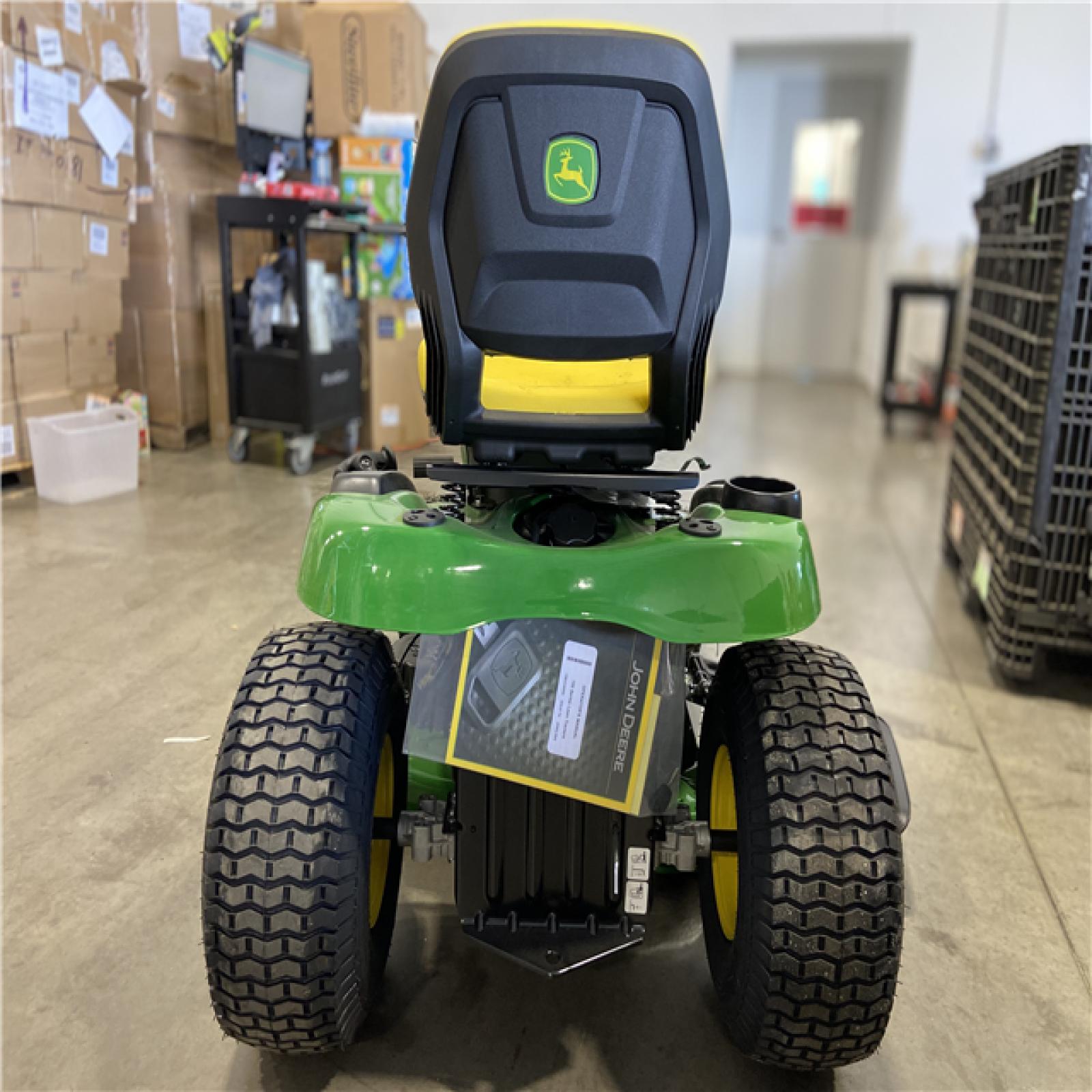 DALLAS LOCATION -John Deere S120 42 in. 22 HP V-Twin Gas Hydrostatic Riding Lawn Mower