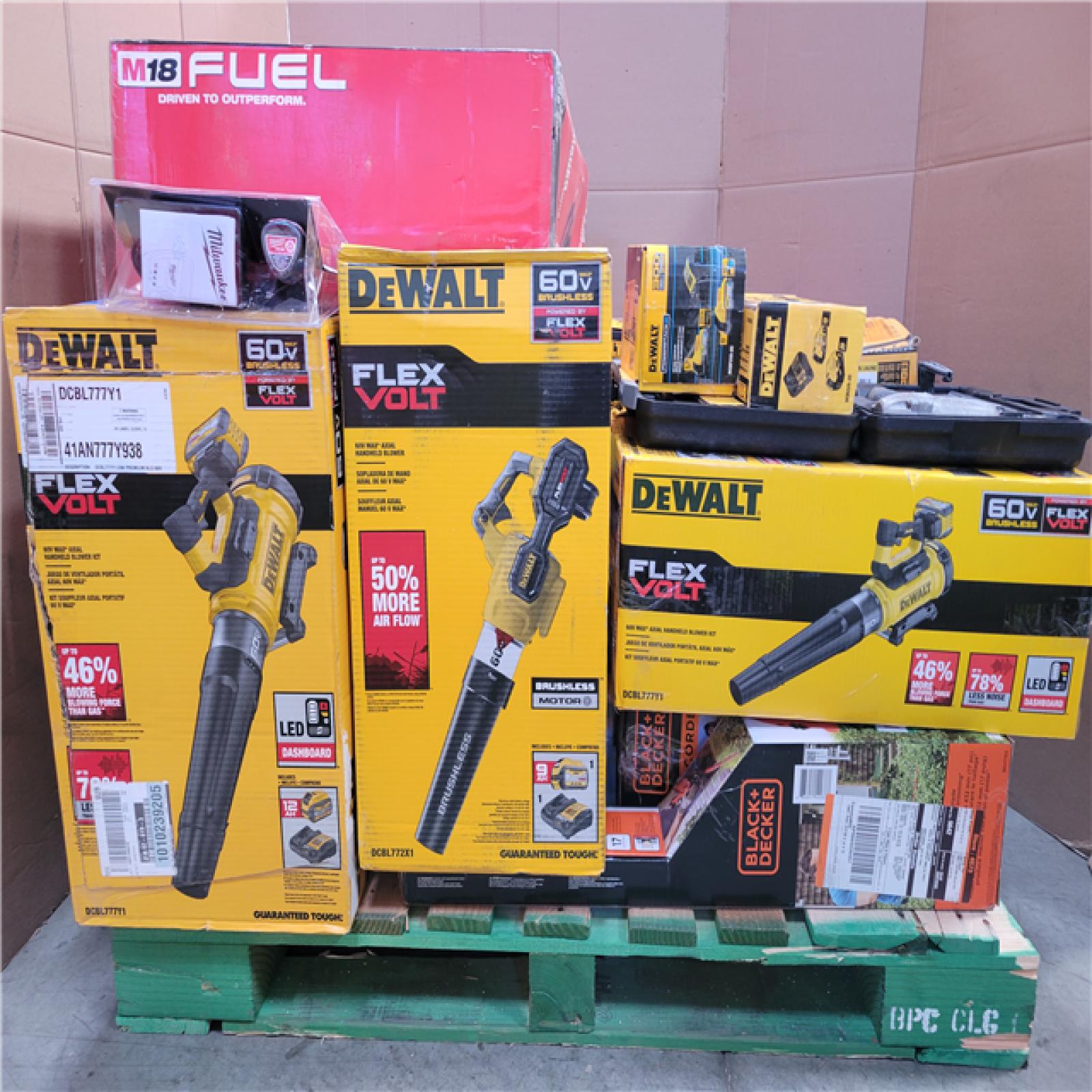 CALIFORNIA AS-IS TOOL PALLET