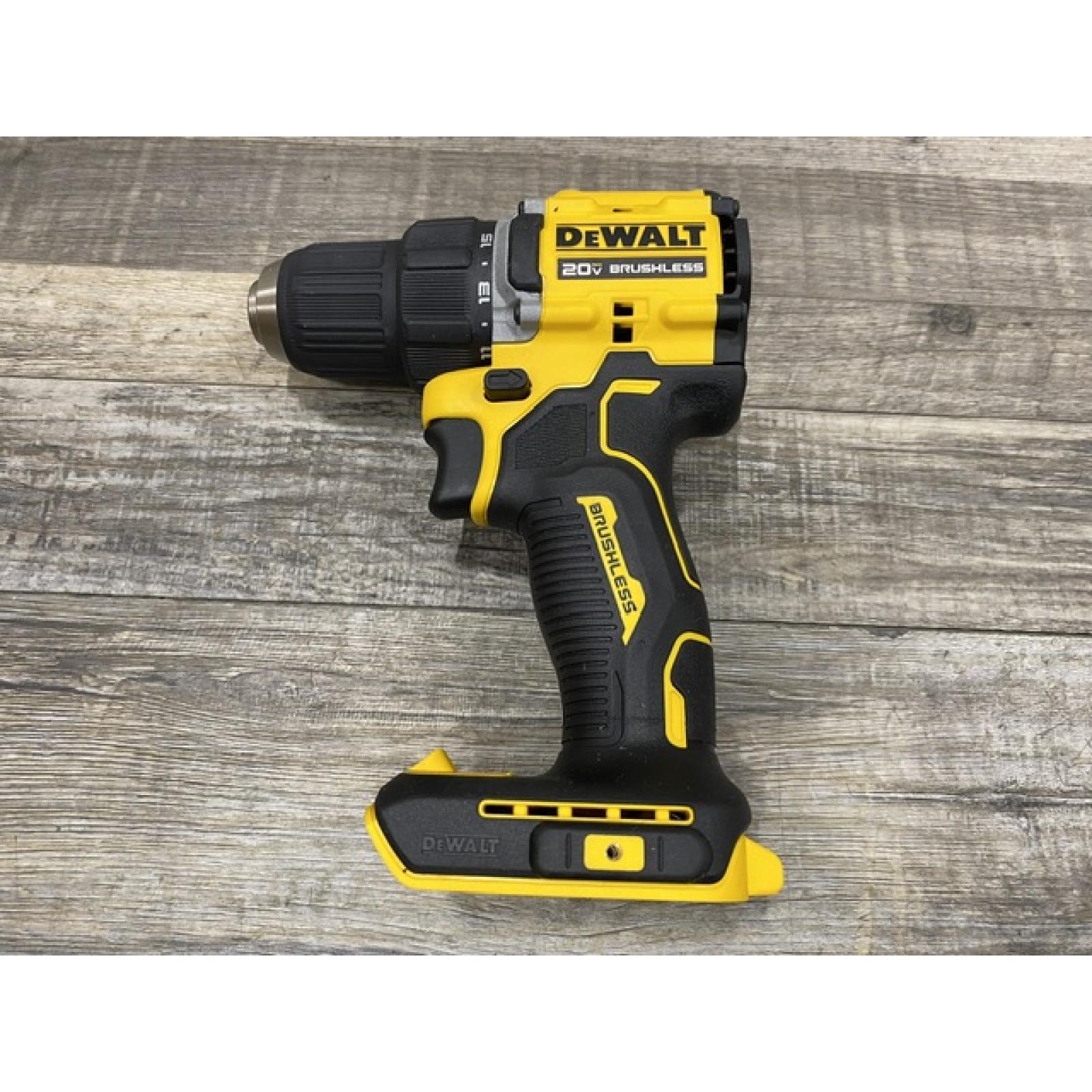 AS-IS DEWALT Atomic 20V Lithium-Ion Cordless Compact 1/2 in. Drill/Driver Kit